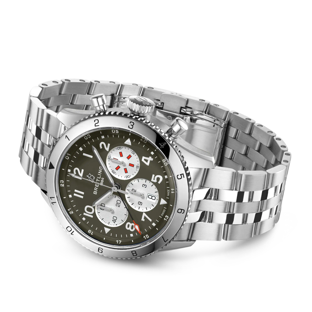 Super AVI B04 Chronograph GMT 46 Curtiss Warhawk