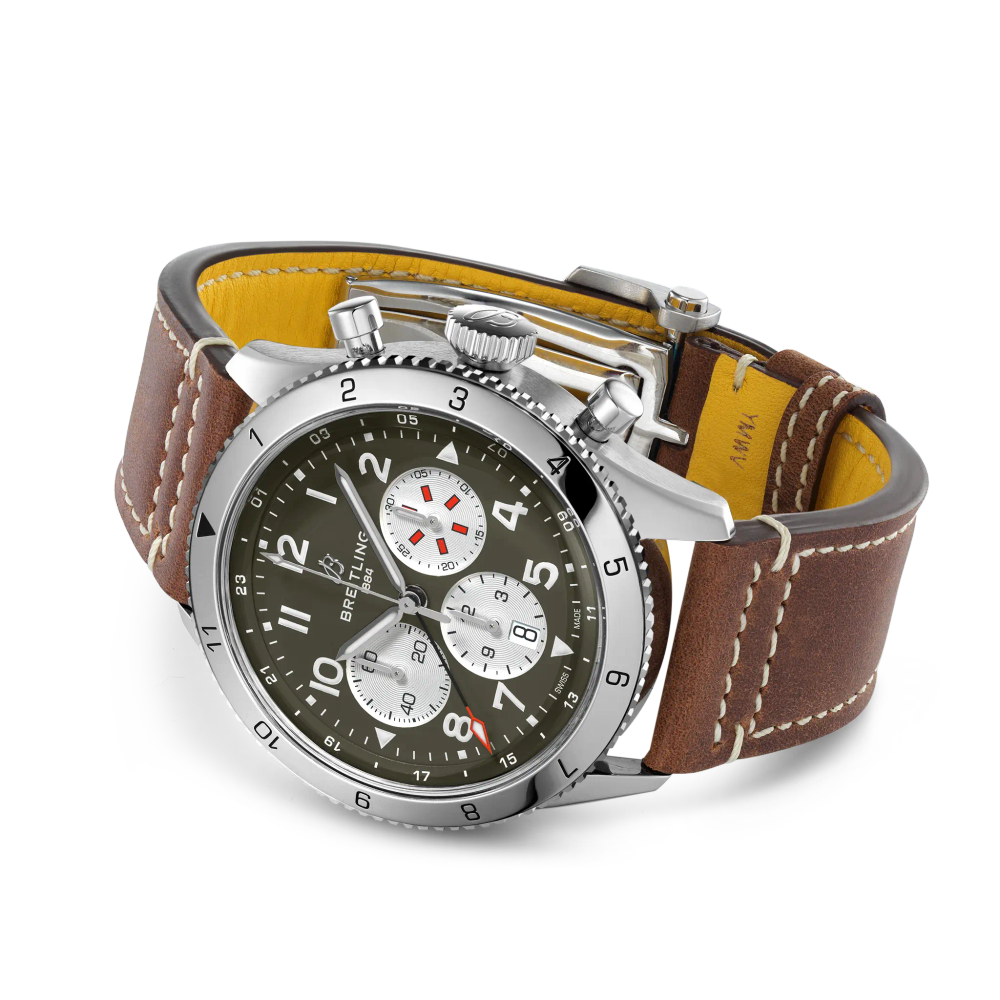 Super AVI B04 Chronograph GMT 46 Curtiss Warhawk